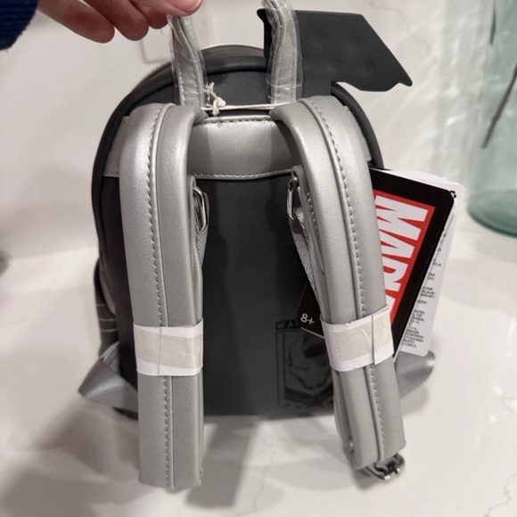 Loungefly Marvel Light Up War Machine Iron Man Cosplay Mini Backpack NEW W TAGS main image 4